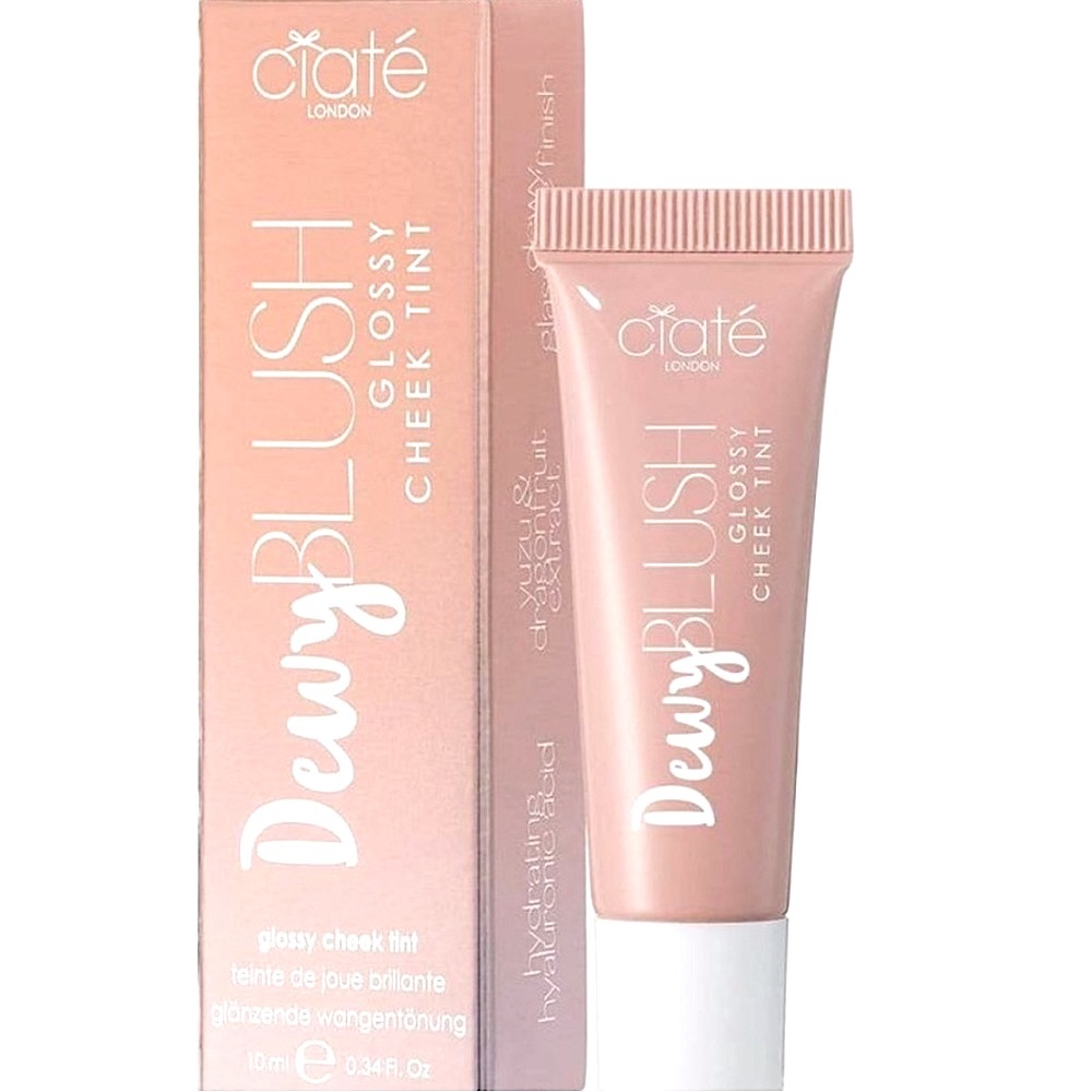 Cíate London Dewy Highlight Glossy Cheek Glow in Shade Dew Drop.